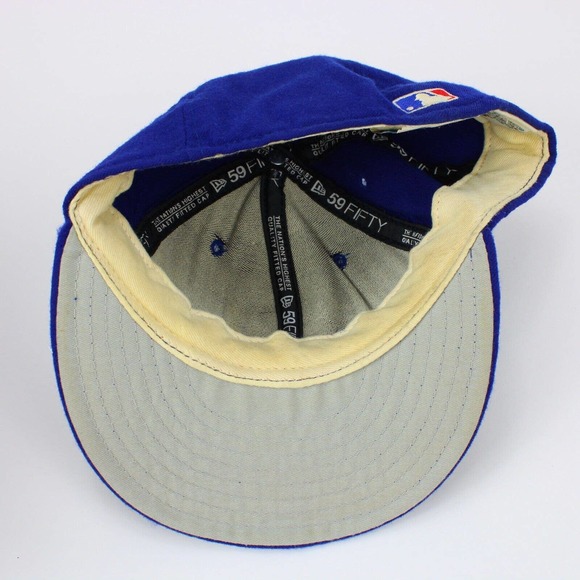 Vintage New York Yankees New Era Pro Model Wool Fitted Hat Size 7 3/8 "59/50" - Picture 6 of 9